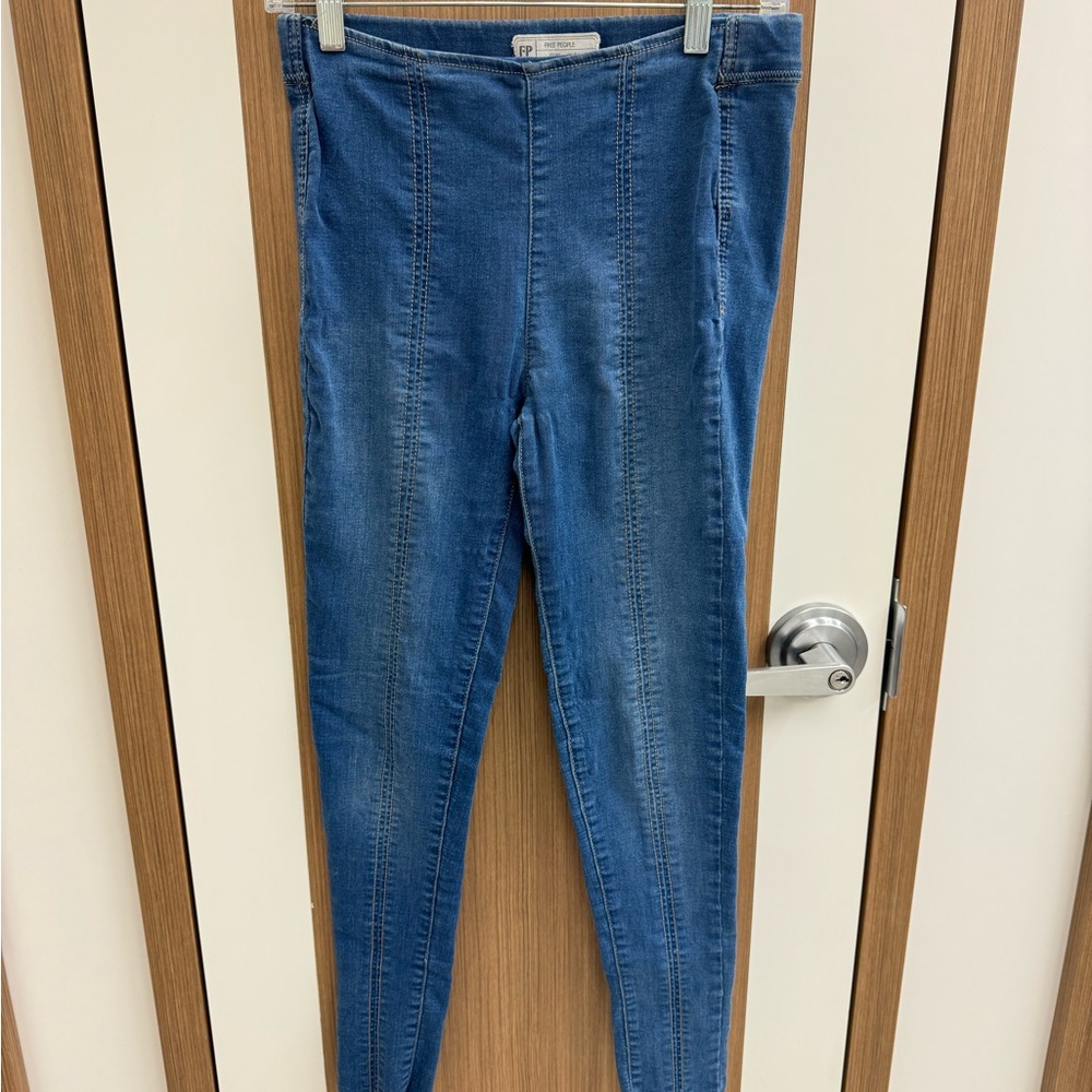 Free People Blue‎ Stretchy Women's Jeggings